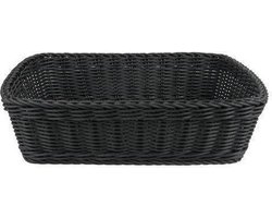 Westmark - Saleen - Mand - Kunststof - Rechthoek - 40 x 32 cm - Zwart - 1 stuk
