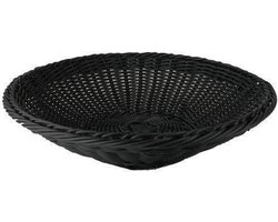 Westmark - Saleen - Mand - Kunststof - Rond - 38 cm - Zwart - 1 stuk