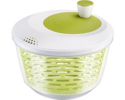 Westmark Slacentrifuge, inhoud: 4,4 l, ø 23,5 cm, kunststof, BPA-vrij, Spinderella, doorzichtig/wit/groen