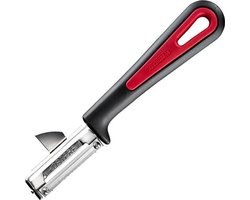 Westmark universele dunschiller, Gallant, met vastgeschroefd roestvrijstalen mes, zwart/rood, 29092270