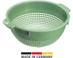 Westmark vergiet/zeef, met verzonken handgrepen en bevestigingsbeugels, kunststof, mint groen, 2126221M