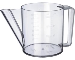 Westmark Vetscheider, 5 jaar garantie, inhoud: 1 liter, kunststof, doorzichtig, 30712260