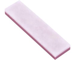 Wetsteen 2-IN-1 voor slijpen en polijsten van messen - Graancombinatie - Watersteen voor keukengereedschap en buitenshuis - Wit.