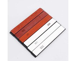 Whetstone Slijping - Messenslijper - Slijpstenen voor stenen - Grit 180, 400, 800, 1500, 2000, 3000 - Keukengereedschap - Snijden - Slijpschijf - Slijpmachine - Polijstmachine - Schuurmachine - Geschikt voor - Kleur of model