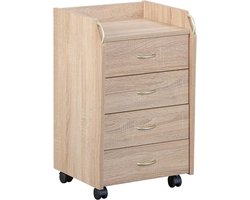 White-Label® Archiefkast - Rolcontainer - Ladekast - Dossierkast