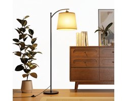 White-Label® Booglampen Staand Voerlamp - Vloerlampen Woonkamer