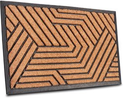 White-Label® Borstelmat Voor Buiten – Voetenveger Van Kokusrubber – Deurmat Binnen Antislip