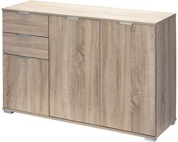 White-label Dressoirs Kasten - Ladekast - Buffetkast Industrieel - Hout - Eik