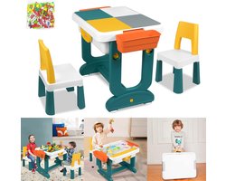 White-Label® Kinderbureau - Kindertafel voor Jongen en Meisje - Tekentafel - Verstelbaar