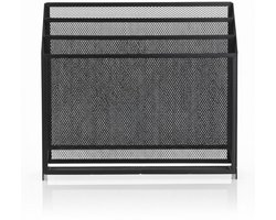 White-Label® Krantenbak - Lectuurmand - Krantenmand - Zwart