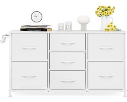 White-Label® Ladenkastje - Ladeblok Bureau Organizer - Archiefkast -Wit