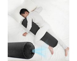 White-Label® Langwerpig Kussen - Zijslaapkussen Volwassenen - Lichaamskussen