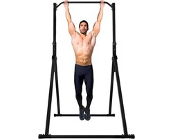 White-Label® Rekstok - Duikelrek - Turnrek voor Thuis -Zwart