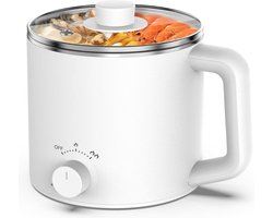 White-label® Soepmaker - Blender - 2 in 1 - Wit