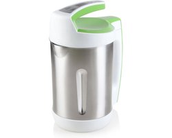 White-label® Soepmaker - Blender - 2 in 1 - Zilver met Wit