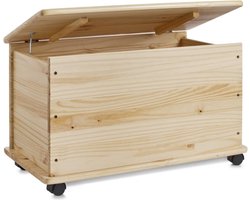 White-Label® Speelgoedkist - Speelgoedkast - Dekenkist - Natuurlijk