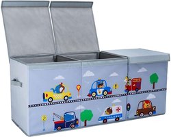 White-label Speelgoedkist - Speelgoedkast - Dekenkist - Veelkleurig