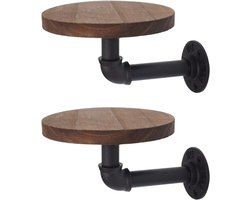 White-Label® Wandrek Rond - Plantensteun - Wandplank