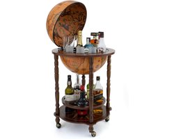 White-Label® Wereldbolbar - Whiskey Set - Bijzettafel - Authentiek