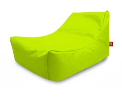Whoober loungestoel zitzak Bali outdoor limoen groen - Wasbaar - Voor binnen en buiten
