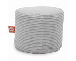 Whoober Rhodos – Poef Zitzak – Terracotta dik ribfluweel – Comfortabel & Duurzaam