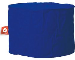 Whoober zitzak poef Rhodos outdoor kobalt blauw - Wasbaar - Voor binnen en buiten
