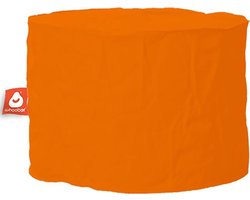 Whoober zitzak poef Rhodos outdoor oranje - Wasbaar - Voor binnen en buiten