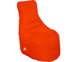 Whoober zitzak stoel Nice outdoor donker oranje - Wasbaar - Voor binnen en buiten