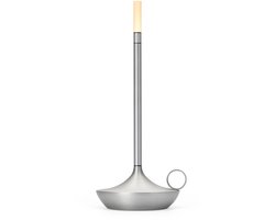 Wick Rechargeable Table Light, USB-C, Aluminium