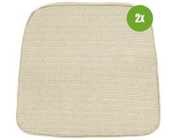Wicker universeel ca.48x48cm Outdoor Richmond moss 2 stuks