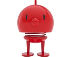 Wiebelende Decoratie Figuur Rood - Scandinavisch Design voor Woonkamer of Bureau