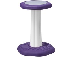 Wiebelstoel voor Kinderen, Actieve Stoel met Sponskussen, Wiebelkruk Verbetert Concentratie, Houding en Kalmeert Kinderen, Ideaal voor op School en thuis, leeftijd 7-14, paars