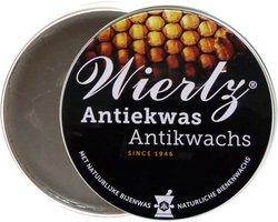 Wiertz Antiekwas Lichtbruin - 250gr. - boenwas van zuivere bijenwas, meubelonderhoudsmiddel