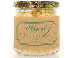 Wiertz Bijenwas - Zuivere bijenwas - Pot 200 gram korrels