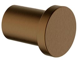 Wiesbaden Alonzo Handdoekhaak Klein Geborsteld Brons Koper