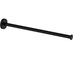 Wiesbaden Alonzo - Handdoekhouder 38cm - Messing - Mat Zwart