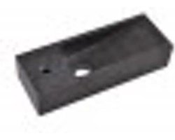 Wiesbaden B fontein 38x14x8cm kraangat links hardsteen zwart
