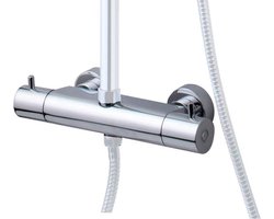 Wiesbaden Caral Losse Thermostaatkraan - Tbv Douche-opbouwset - Chroom