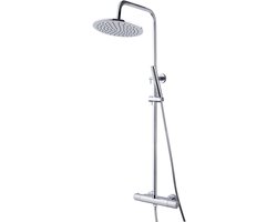 Wiesbaden Caral Losse Thermostaatkraan t.b.v. Doucheopbouwset - Chroom