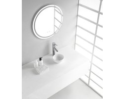 Wiesbaden Consilio Waskom Rond 20 x 20 x 9 cm - Keramiek Mat Wit