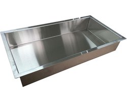 Wiesbaden Demis inbouwnis 30 x 60 x 10 cm RVS