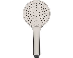 Wiesbaden Handdouche 3-standen Kunststof Geborsteld Staal