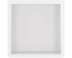 Wiesbaden Inbouwnis - 30x30x7cm - Mat Wit