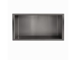 Wiesbaden Inbouwnis 30X60X10Cm Gunmetal