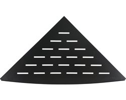 Wiesbaden Inwall Hoekplanchet - Mat Zwart