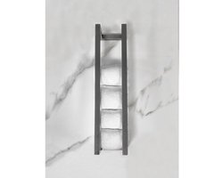 Wiesbaden Loft - Handdoekrek - 50x12.5x12.5cm - Gunmetal