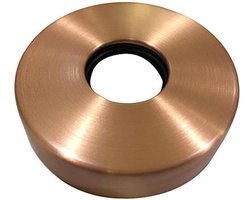 Wiesbaden Losse Rozet t.b.v. Luxe Douche-arm Rond Plafondbevestiging - Geborsteld Koper