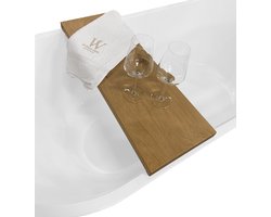 Wiesbaden Oak Badplanchet Strak 80 x 20 x 3 cm.