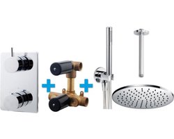 Wiesbaden Regendouche - Type 103 - Inbouw - Complete set - Rond - ø 30 cm