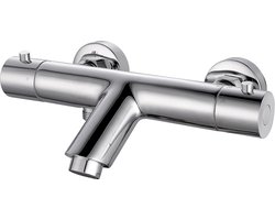 Wiesbaden Rio thermostatische badmengkraan chroom